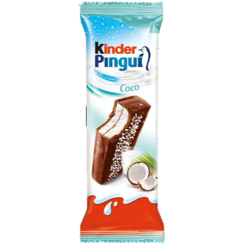 Kinder Pingui Coconut 30X30G dimarkcash&carry