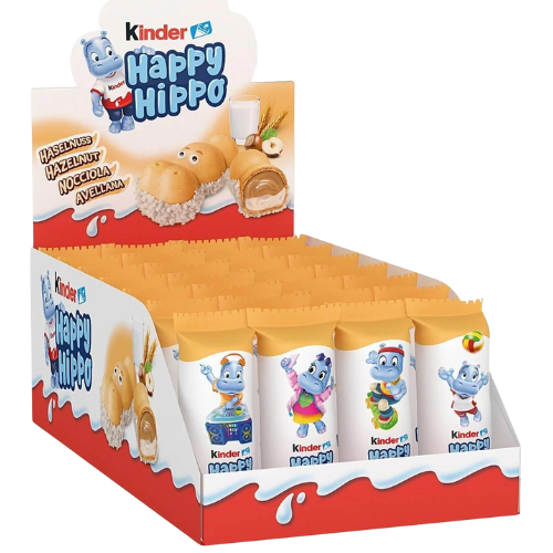Kinder Happy Hippo Hazelnut 28X20.7G dimarkcash&carry