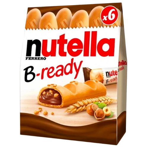 Nutella B-Ready 6-Bars 16X132G dimarkcash&carry