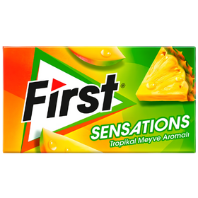 First Chewing Gum Tropical 12X27g dimarkcash&carry