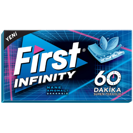 First Chewing Infinity 60Mins Pepermint 12X27g dimarkcash&carry