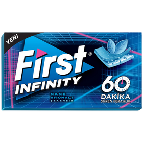 First Chewing Infinity 60Mins Pepermint 12X27g dimarkcash&carry