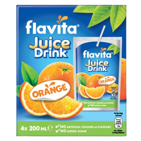 Flavita Orange Juice 10X(4X200Ml) dimarkcash&carry
