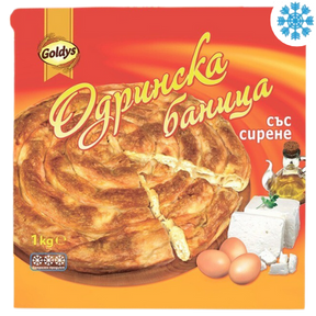 Goldys Odrinska Banitsa W Cheese 10X1Kg - Collection Only Frozen Product dimarkcash&carry