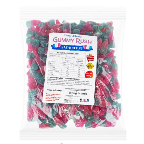 Gummy Rush Baby Bottles 12X1Kg dimarkcash&carry