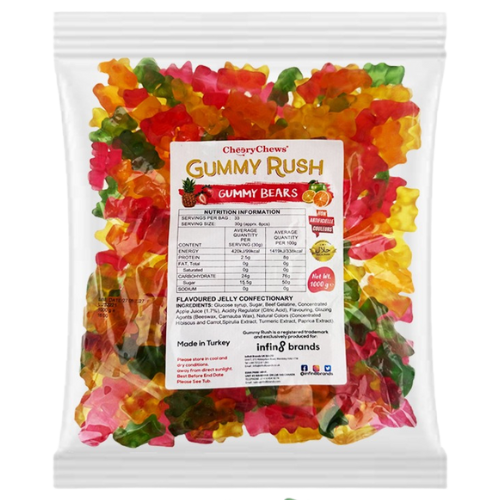 Gummy Rush Gummy Bear 12X1Kg dimarkcash&carry