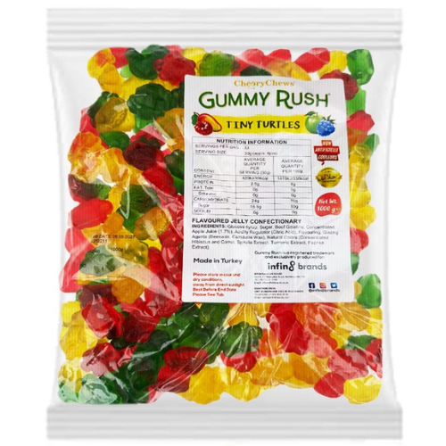 Gummy Rush Tiny Turtle 12X1Kg dimarkcash&carry