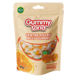 Gummyland Centre Filled Jelly Orange (Halal) 12X65G dimarkcash&carry