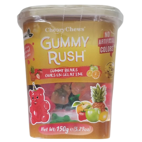 Gummy Rush Tubs Gummy Bears 12X150G dimarkcash&carry