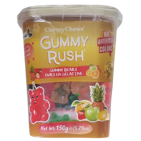 Gummy Rush Tubs Gummy Bears 12X150G dimarkcash&carry