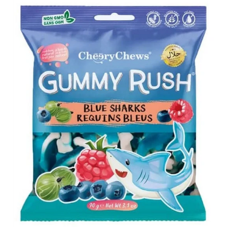 Gummy Rush Blue Shark 12X90G dimarkcash&carry