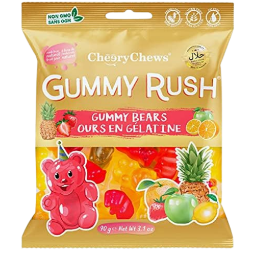 Gummy Rush Gummy Bears  12X90g dimarkcash&carry