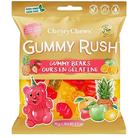 Gummy Rush Gummy Bears  12X90g dimarkcash&carry