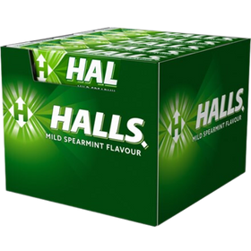 Halls Mild Spearmint 20X33.5G dimarkcash&carry