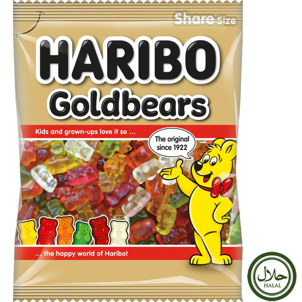Haribo Halal Gold Bears 36x80g