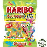 Haribo Halal Fizz Worm 24X70g