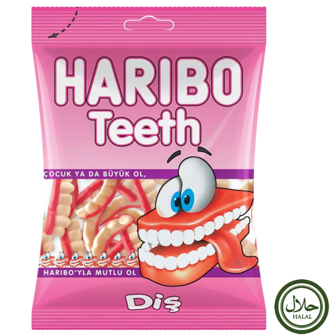 Haribo Halal Teeth 24x80g