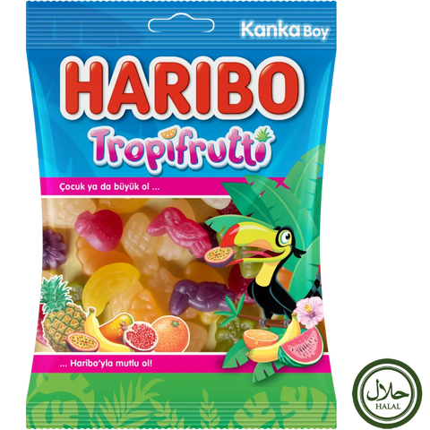 Haribo Halal Tropifrutti 30x80g