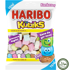 Haribo Halal Kubiks 24x80g