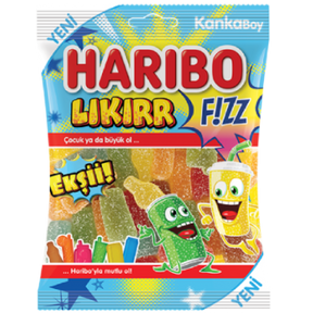 Haribo Halal Fizzy Likirr 24X80G