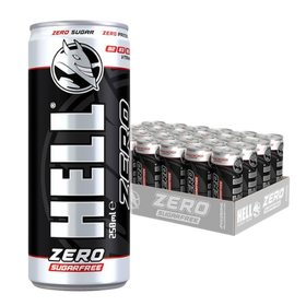 Hell Energy Drink Zero Sugarfree Pm .79P 24X250Ml dimarkcash&carry