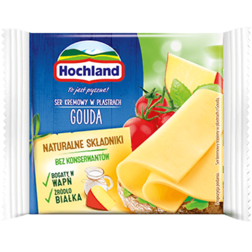 Hochland Cheese Slices-Gouda 10X130G dimarkcash&carry