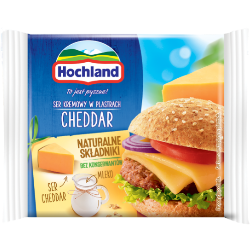Hochland Cheese Slices Cheddar 12x130g dimarkcash&carry