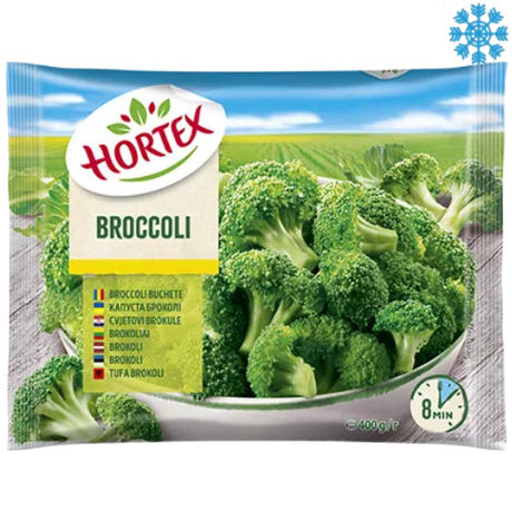 Hortex Broccoli 14X400G - Collection Only Frozen Product dimarkcash&carry