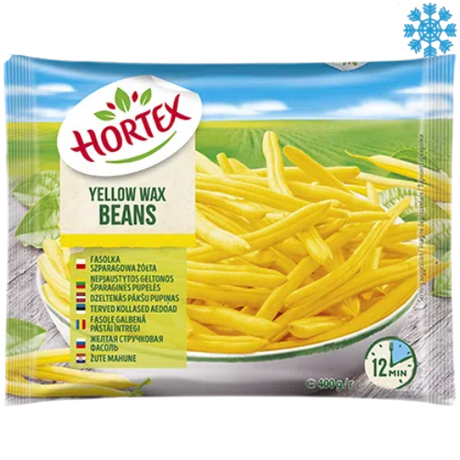 Hortex Yellow String Beans 14X450G- Collection Only Frozen Product dimarkcash&carry