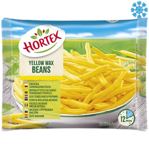 Hortex Yellow String Beans 14X450G- Collection Only Frozen Product dimarkcash&carry