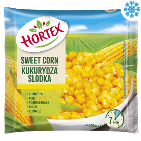 Hortex Sweet Corn 14X400G- Collection Only Frozen Product dimarkcash&carry