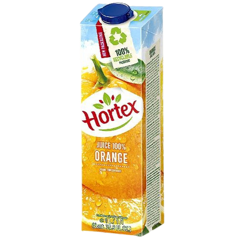 Hortex 100% Orange Juice 12X1L  CHRISTMAS OFFER dimarkcash&carry
