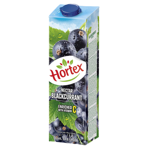 Hortex Blackcurrant Nectar 12X1L CHRISTMAS OFFER dimarkcash&carry