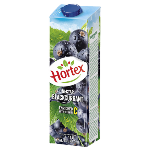 Hortex Blackcurrant Nectar 12X1L CHRISTMAS OFFER dimarkcash&carry