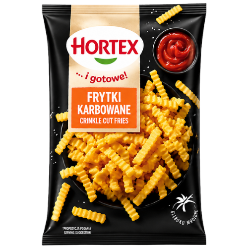 zzzHortex Crinkle Cut French Fries 12x750g dimarkcash&carry