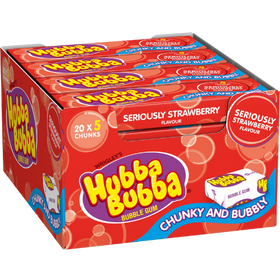 Hubba Bubba Stawberry 20X35G dimarkcash&carry
