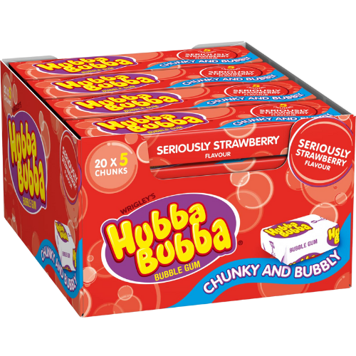 Hubba Bubba Stawberry 20X35G dimarkcash&carry