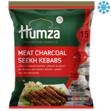 Humza Meat Charcoal Kebab 8X750G (15 Pieces) - Collection Only Frozen Product dimarkcash&carry
