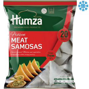 Humza Meat Samosa 10X650G (20 Pieces) - Collection Only Frozen Product dimarkcash&carry