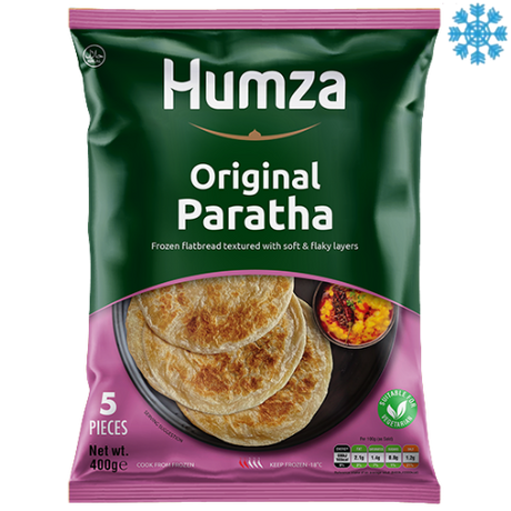 Humza Paratha Plain 12X400G (5 Pieces) dimarkcash&carry