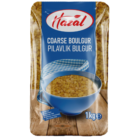 Hazal Bulgur Coarse 4X1Kg dimarkcash&carry