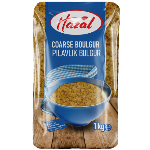 Hazal Bulgur Coarse 4X1Kg dimarkcash&carry