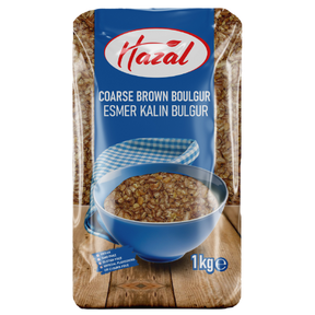 Hazal Brown Bulgur Coarse 4X1Kg dimarkcash&carry