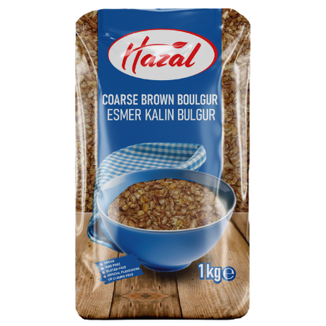 Hazal Brown Bulgur Coarse 4X1Kg dimarkcash&carry