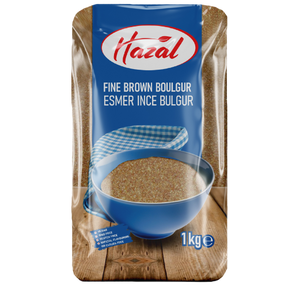 Hazal Brown Bulgur Fine 4X1Kg dimarkcash&carry