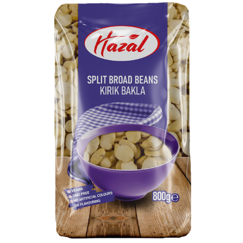 Hazal (111) Broad Beans Splt 4X800G dimarkcash&carry