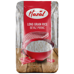 Hazal (122) Long Grain Rice 4X1Kg dimarkcash&carry
