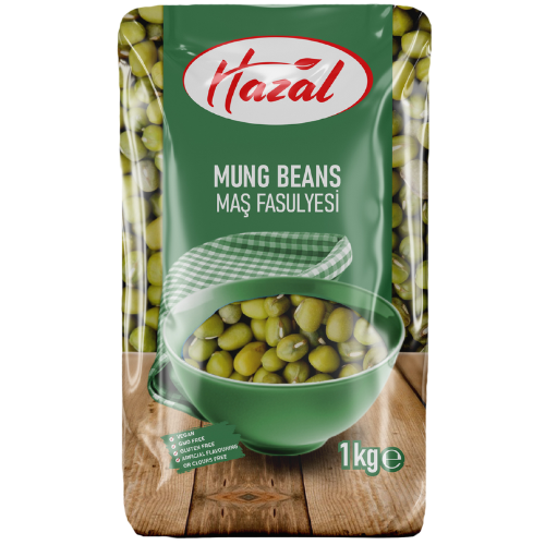 Hazal (123) Mung Beans 4X1Kg dimarkcash&carry