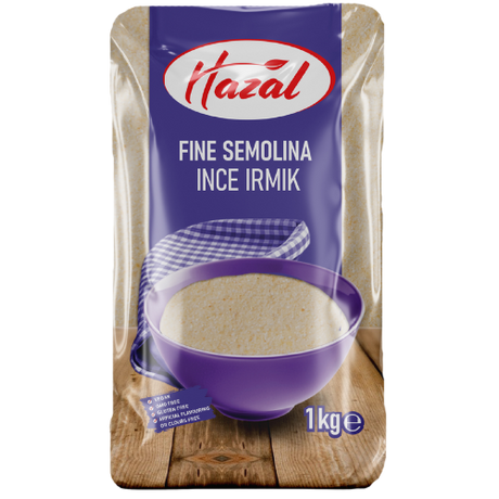 Hazal (132) Semolina Fine 4X1Kg dimarkcash&carry