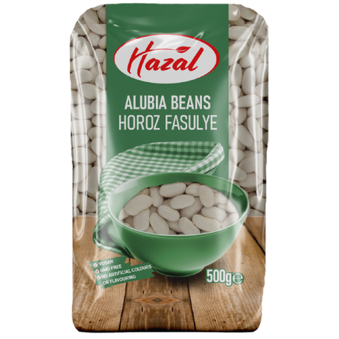 Hazal (201) Alubia Beans 6X500G dimarkcash&carry